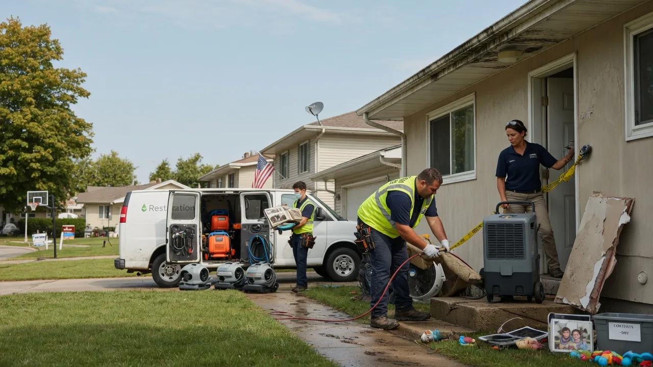 Water Damage Restoration in Crowder, MS near me
